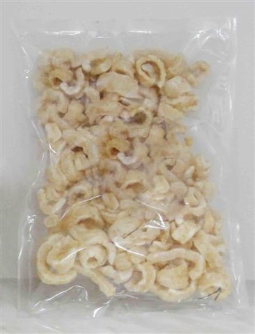 Закусочный продукт з свинячих шкурок