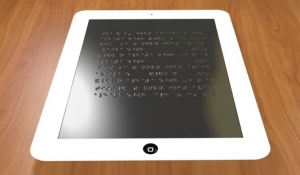 Спеціальний дисплей допоможе незрячим людям користуватися планшетом