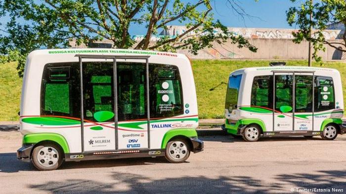В Естонії почали їздити перші безпілотні автобуси В Естонії почали їздити перші безпілотні автобуси