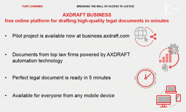 AxDraft – Access to Justice