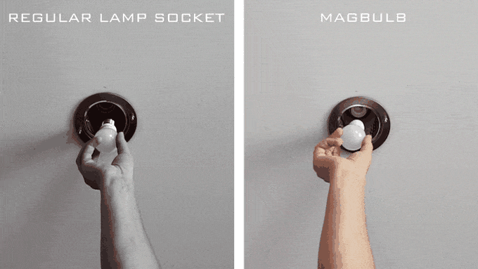 Українські стартапери вивели на Kickstarter магнітні адаптери для ламп Magbulb.